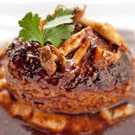 フォアグラINハンバーグ(Italian Dining Vittoria 北千住店 （イタリアン ダイニング ヴィットリア）)
