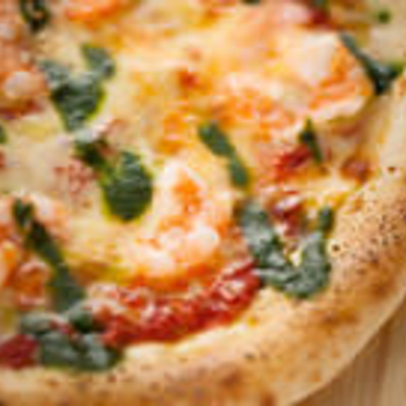 海老のジェノバピザ(Italian Dining Vittoria 北千住店 （イタリアン ダイニング ヴィットリア）)