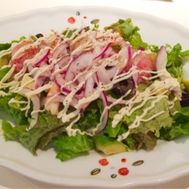 海老とネギトロのサラダライス(フラワーズコモン （FLOWERS Common）)