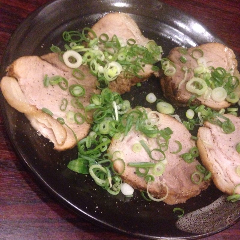 極上厚切り炙りチャーシュー(地鶏×地酒居酒屋 やぶ家元町店)