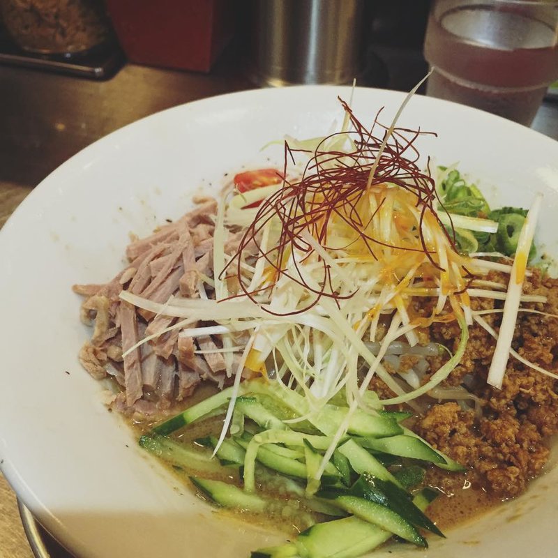 冷やし担々麺(道麺)