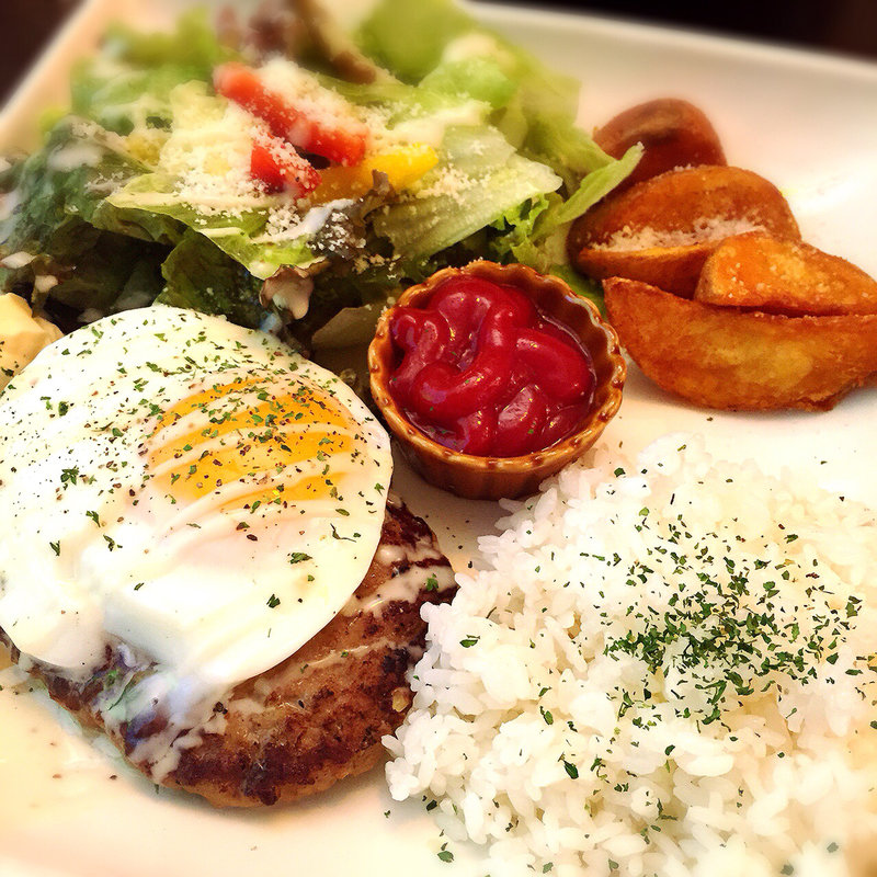 ロコモコ丼(代官山カフェ )