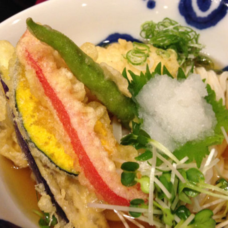 とり天おろしうどん(手打ちうどん ほそ井 )