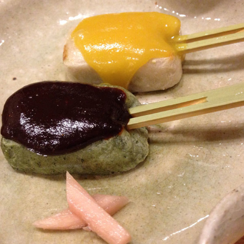 生麩の田楽(手打ちうどん ほそ井 )