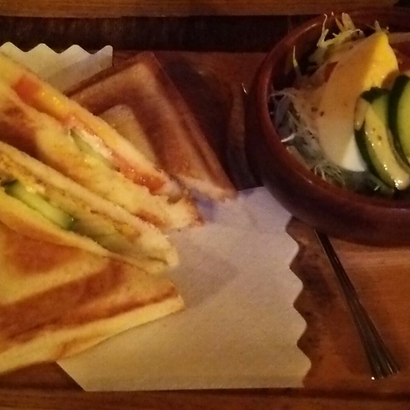 焼きサンドセット(珈琲館 樹里 （コーヒーカン・ジュリ）)