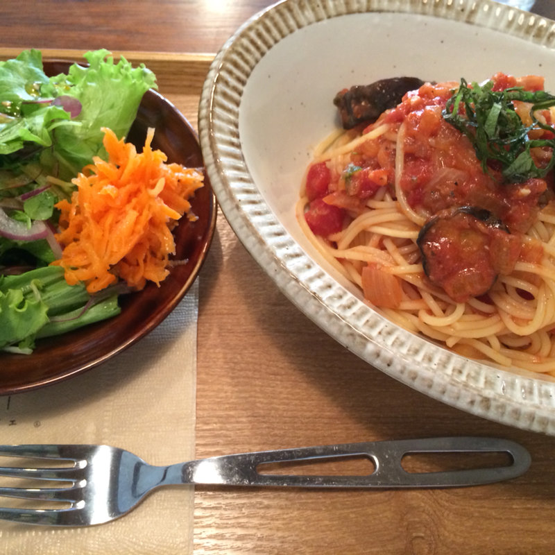 冷製トマトパスタ(椎名町カフェ )