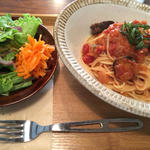 冷製トマトパスタ(椎名町カフェ )