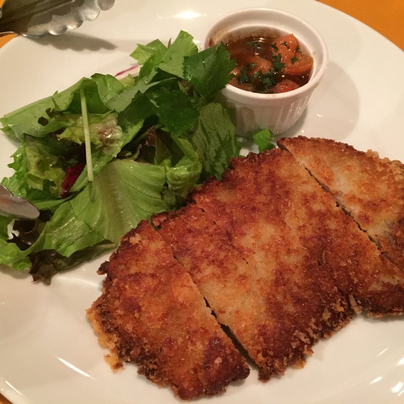 ミラノ風カツレツ(青山バル)