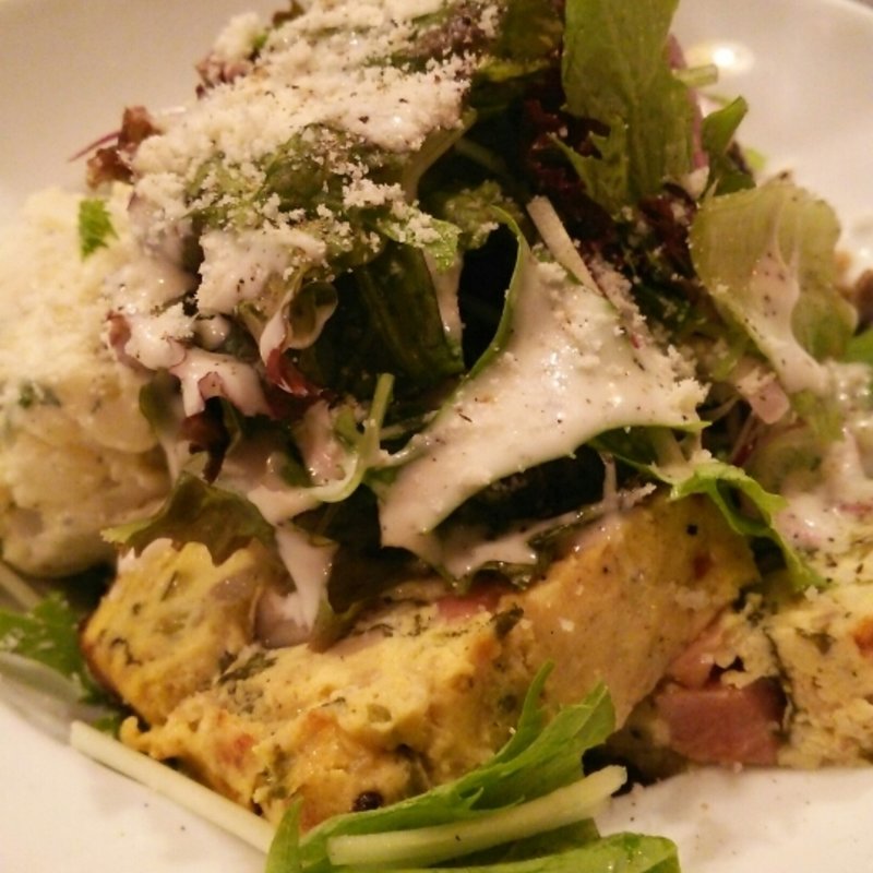 自家製生ベーコンのシーザーサラダ(Butaria Paolo （ブタリア パオロ）)