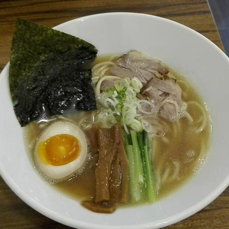 煮玉子鯛塩そば(鯛塩そば 灯花 曙橋本店)