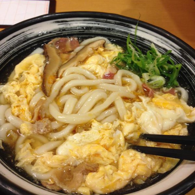 卵とじうどん(あんぷく )