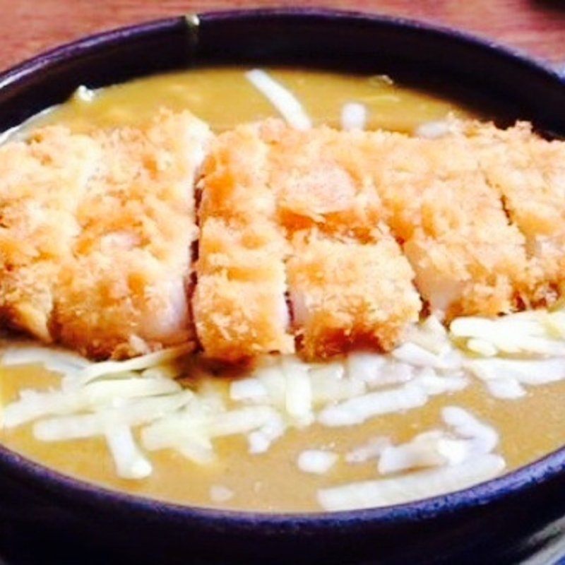 チーズカツカレーうどん(福村家 （ふくむらや）)