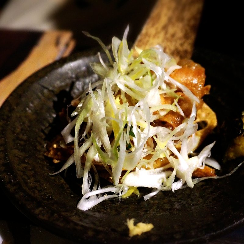 鶏モモのたっぷりねぎまみれ(オリエンタルバル Vege （ベジ）)