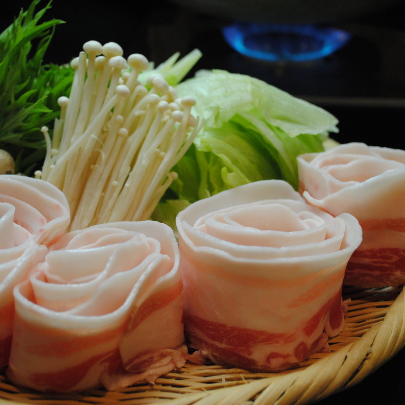 豚しゃぶしゃぶ　バラ(西麻布 吾空)