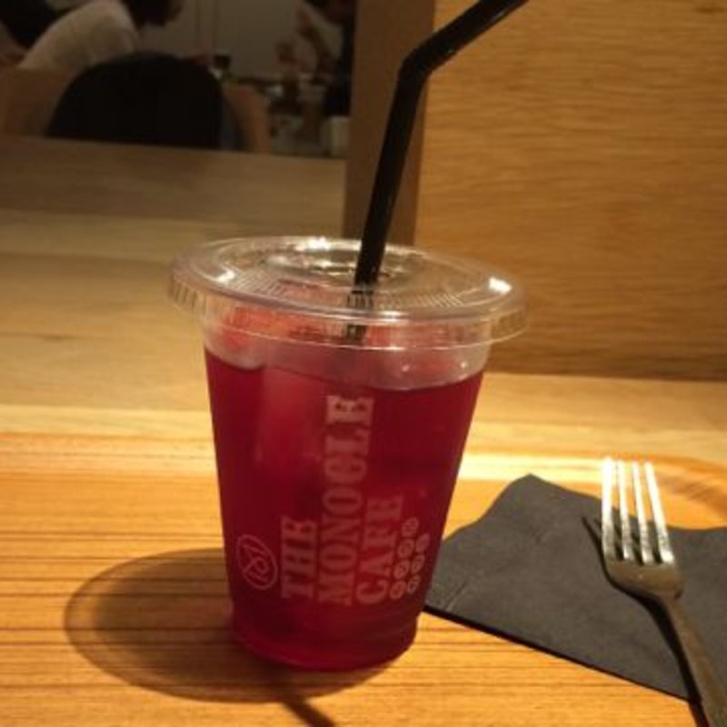 クランベリージュース(THE MONOCLE CAFE)