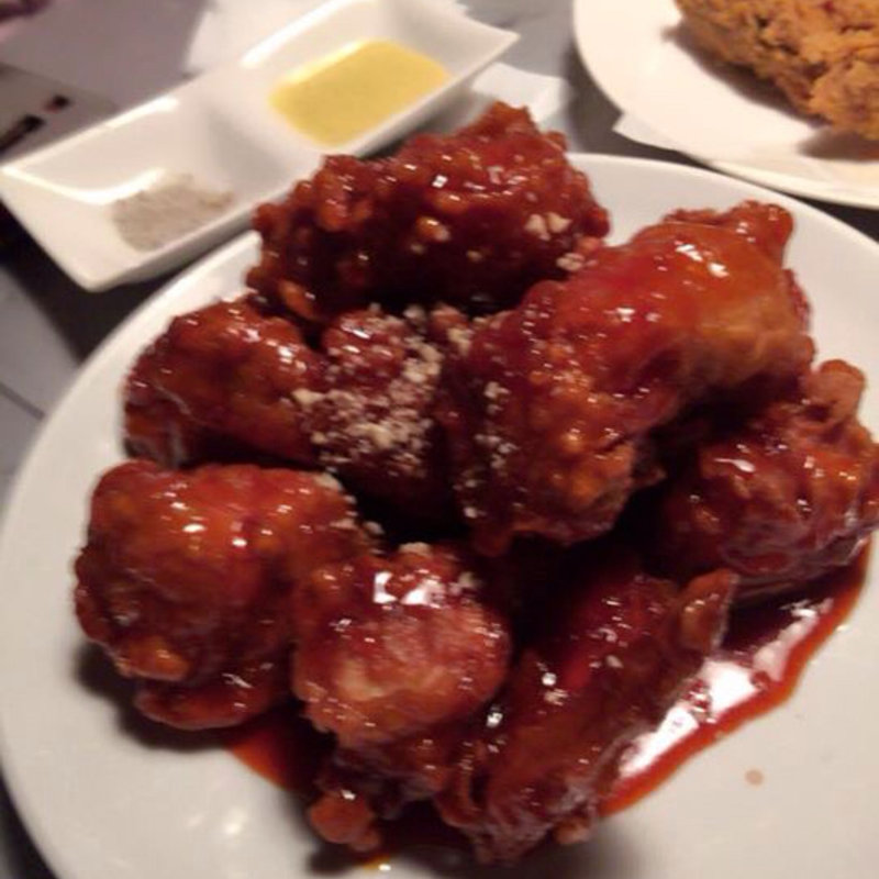 ヤンニョムチキン(鶏ドナルド （タクドナルド）)