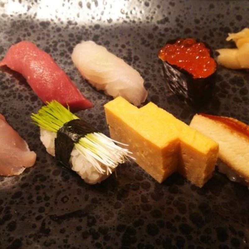 ランチ握り(すし田 乾山 松屋銀座店)