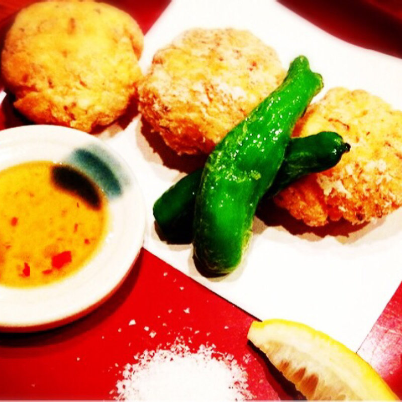 芝海老の真丈揚げ(いふう )