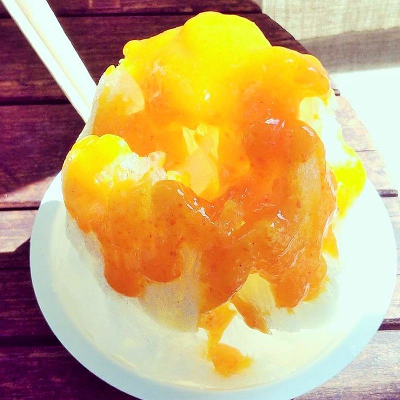 無農薬みかんかき氷(Cafe Slow Osaka)