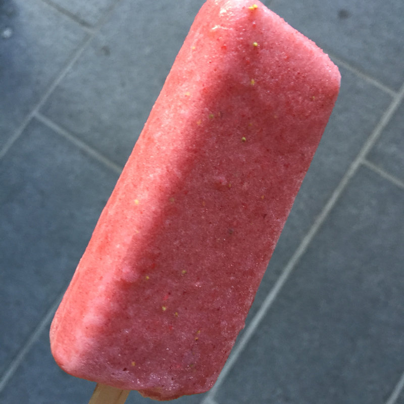 加加阿アイスキャンディー 苺&木苺&ホワイトチョコレート(マールブランシュ 嵐山店 （MALEBRANCHE）)