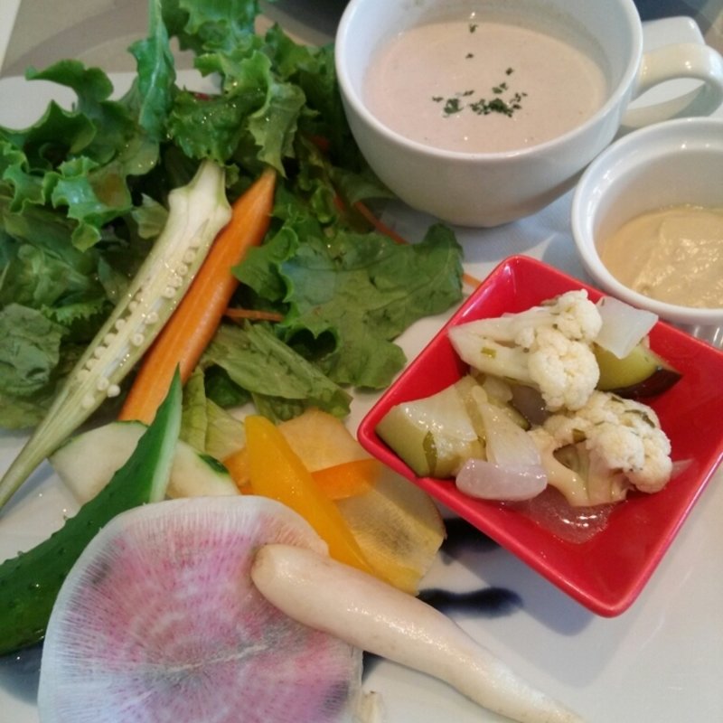 野菜のランチプレート(スズカフェ銀座)
