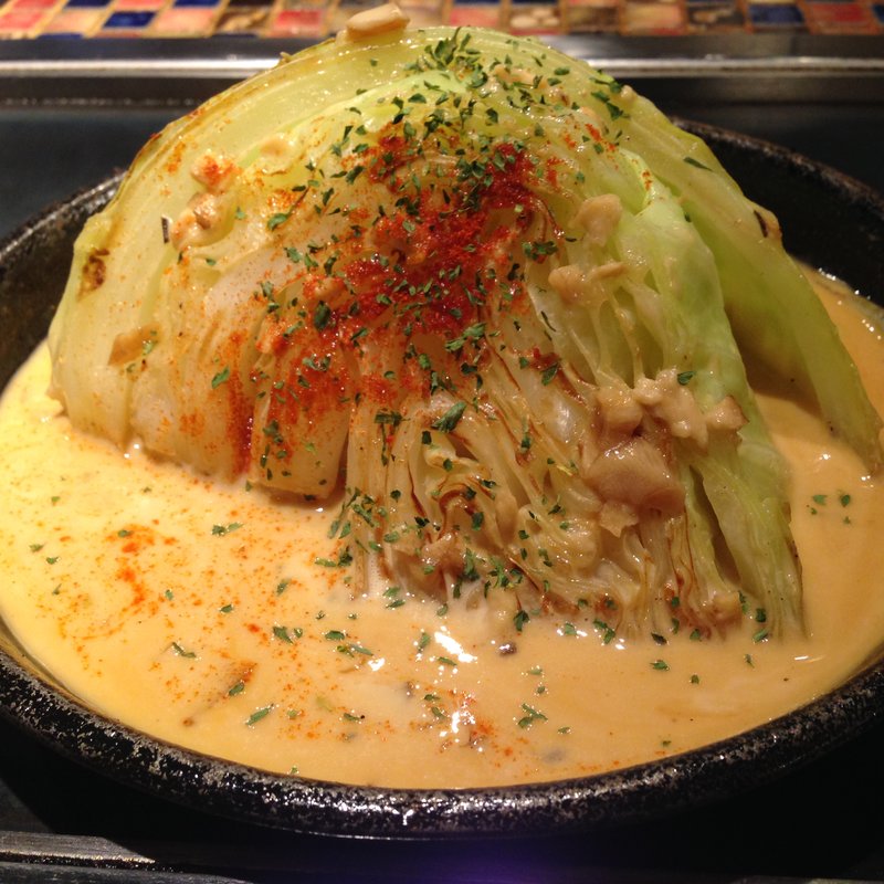 きゃべつステーキ(京ちゃばな 新宿東宝ビル店)