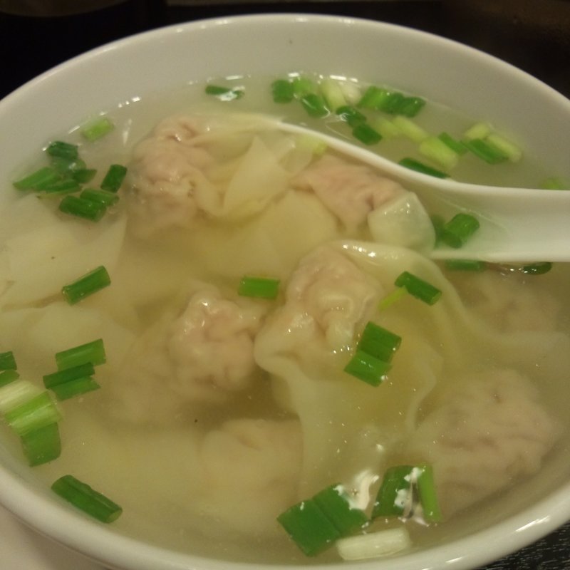 エビワンタンスープ(永祥生煎館 （ヨォンシャアンシェンシェンクァン）)