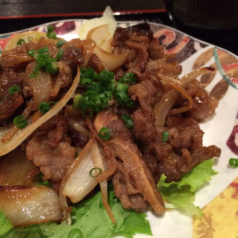 牛バラ焼き(青森県郷土料理 居酒屋 跳人 （ハネト）)