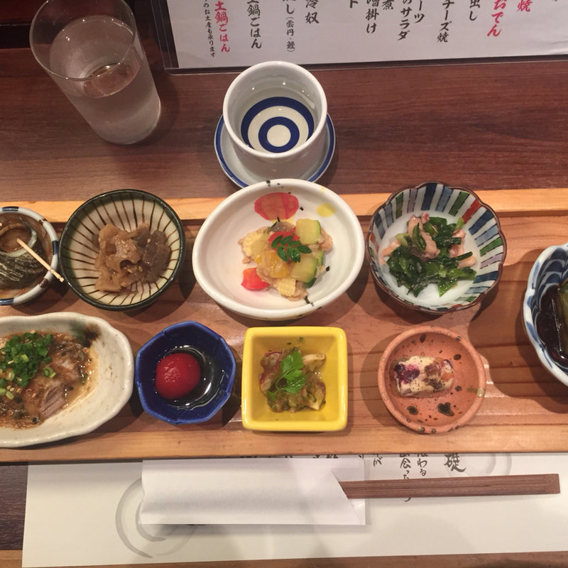 田酔八寸(お通し)(人形町 田酔本店)