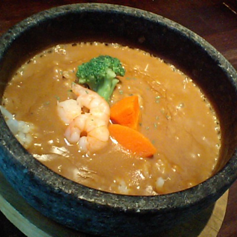 石焼きカレー(カフェシャルボン（CAFE CHARBON）)