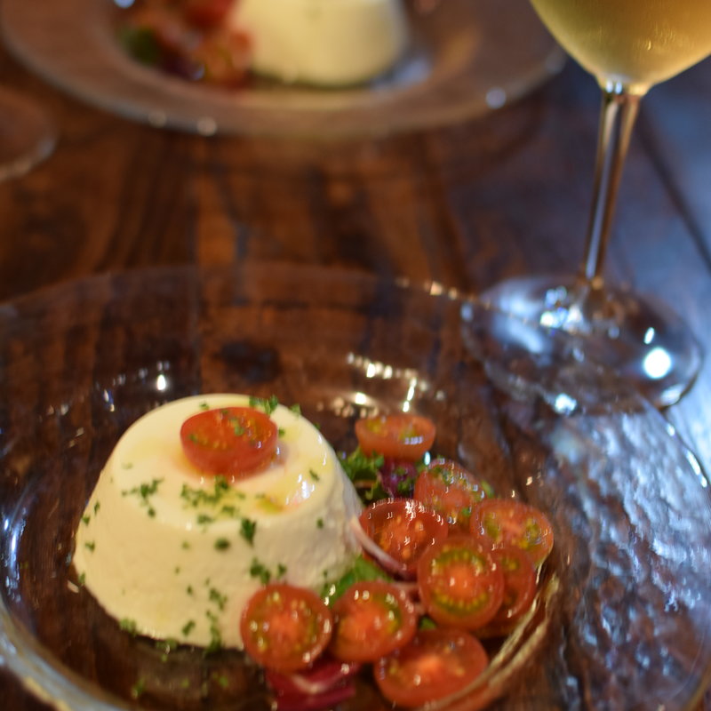 ホワイトアスパラのムース(ディアログ)