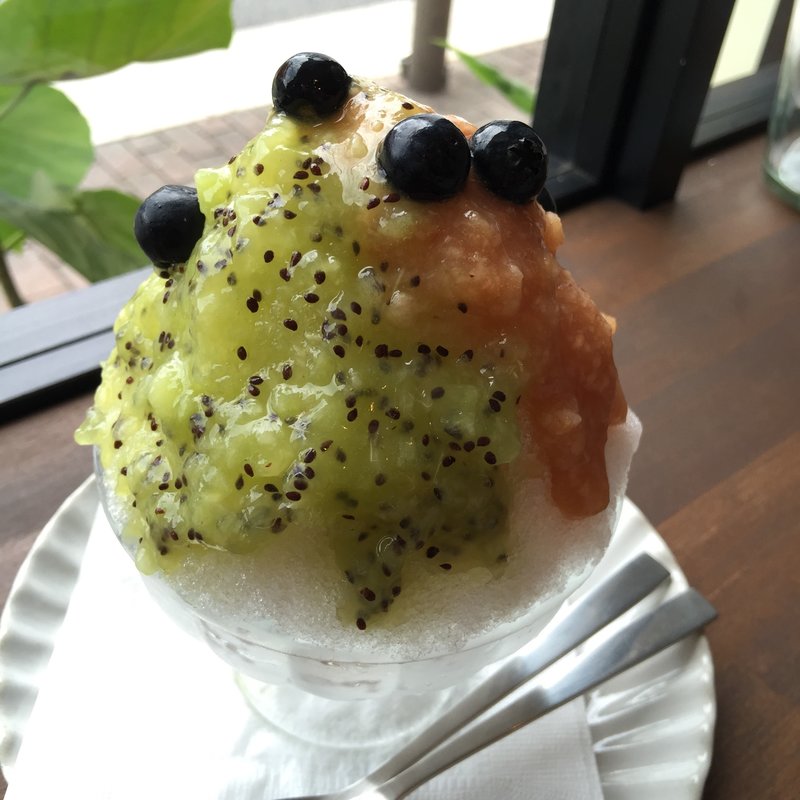 本日のかき氷(オハヨー ビスケット （OHAYO biscuit）)