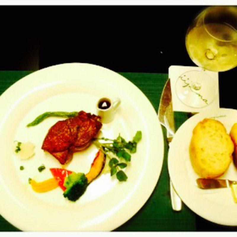 アフガンステーキセット(レストランイイジマ )