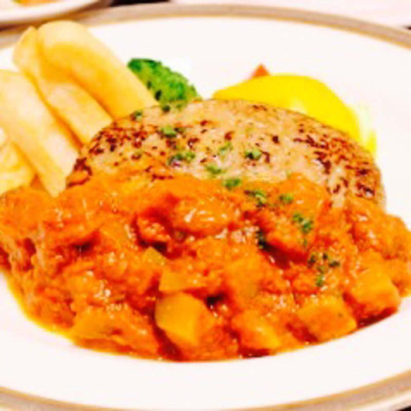 ミートソースハンバーグ(レストランイイジマ )