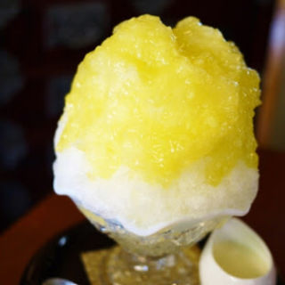 たっぷりメロン カキ氷(レストランイイジマ )