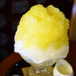 たっぷりメロン カキ氷(レストランイイジマ )