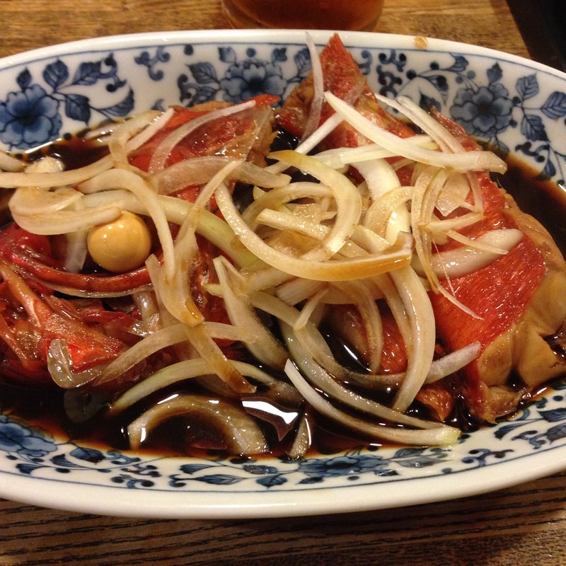 金目の煮つけ(錦寿司)