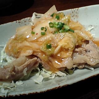 豚肉の甘辛キムチソース(JAPANESE CAFE  翠)