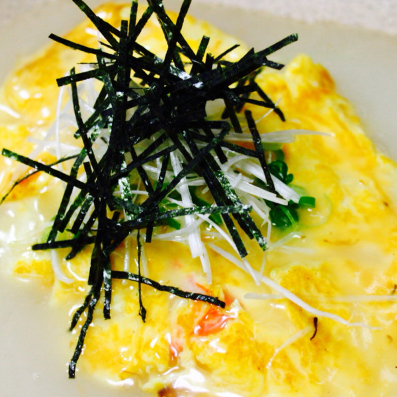 たらば蟹でかに玉(Baki （バキ）)