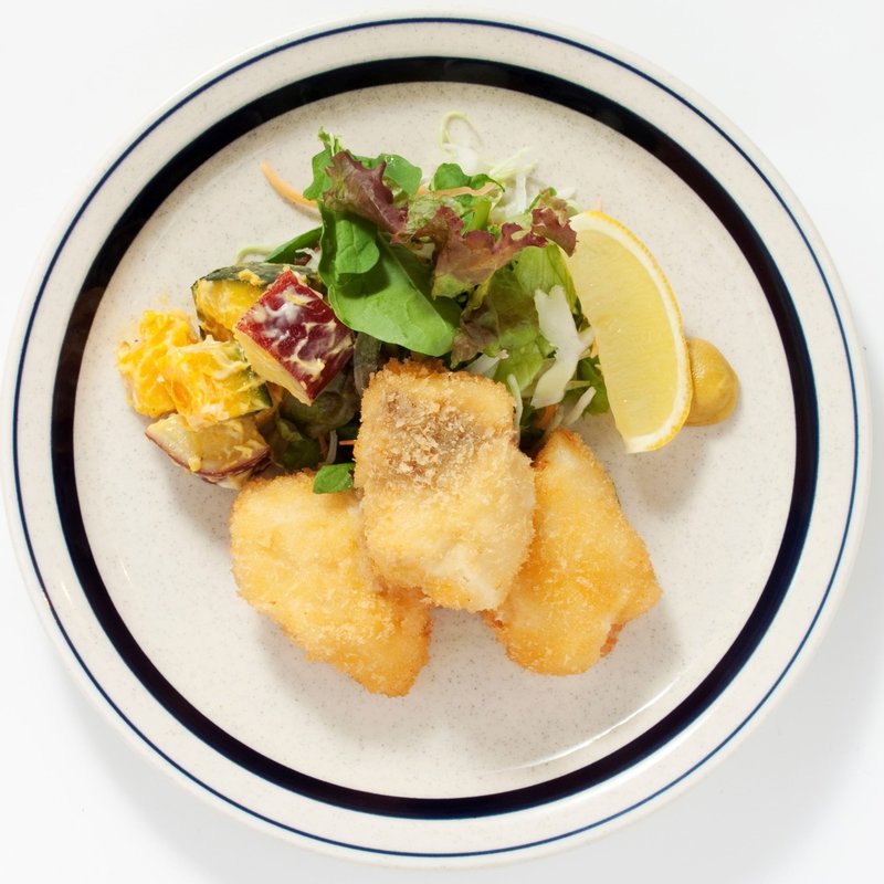 カジキ鮪のチーズフライ(一歩一歩のカフェ食堂)