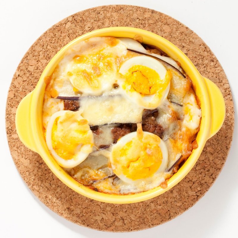 たまごと茄子のドリア(一歩一歩のカフェ食堂)