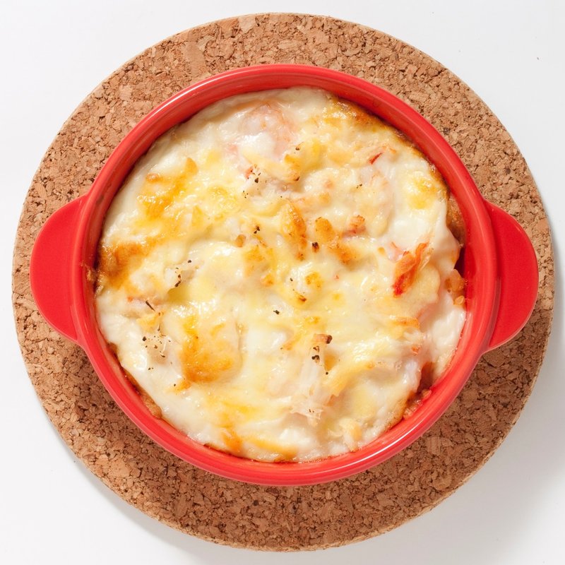 ズワイガニと海老のドリア(一歩一歩のカフェ食堂)