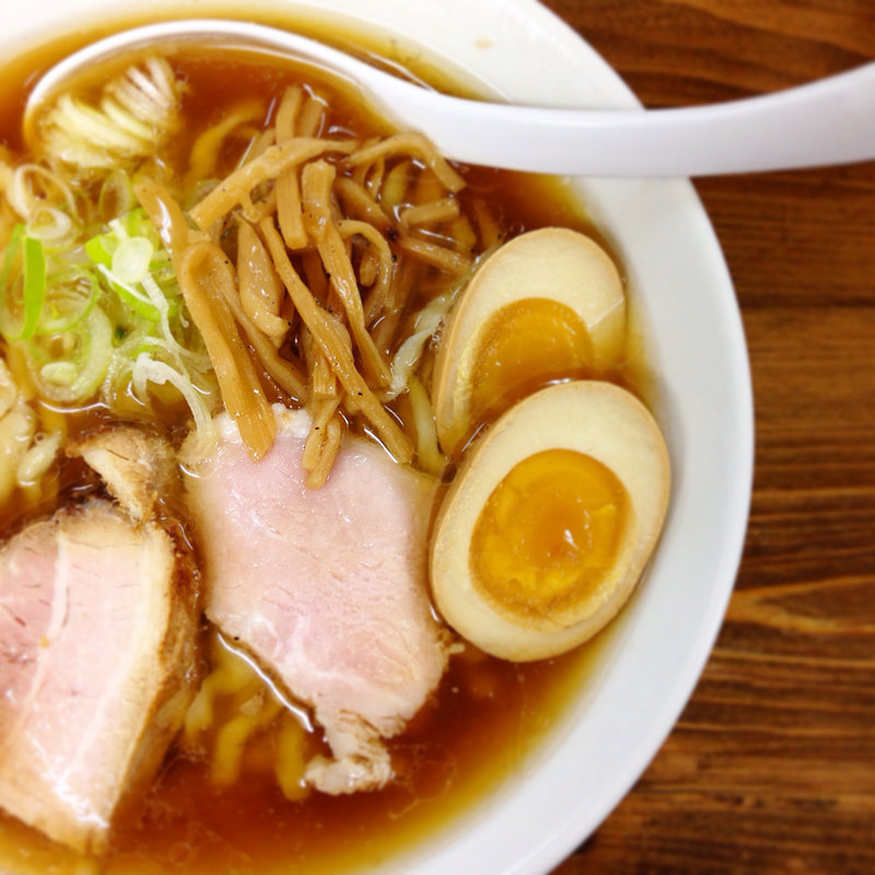 醤油味玉らー麺(くじら食堂 )