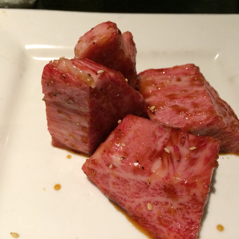 中落ちカルビ(特選和牛焼肉やなか)