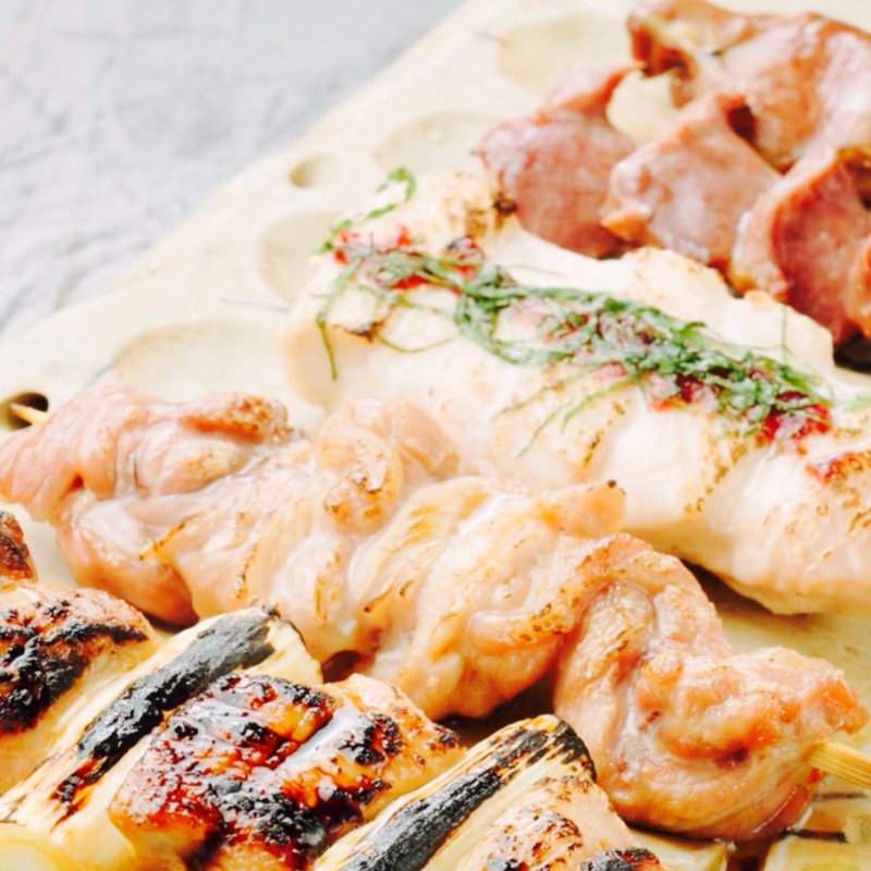 お任せ5種盛り(鶏と魚と日本酒祐星 和歌山)