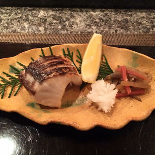 サワラの焼き物(北新地 ぬのや)