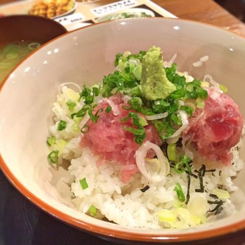 ねぎとろ丼(ぽんた食堂 )