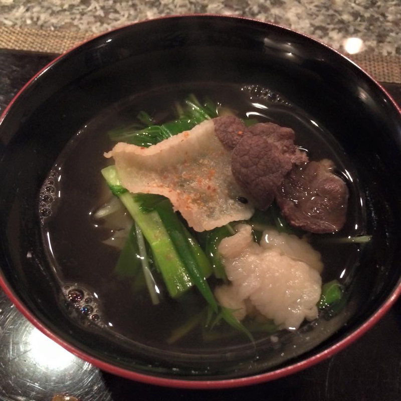 鴨のお吸物(北新地 ぬのや)