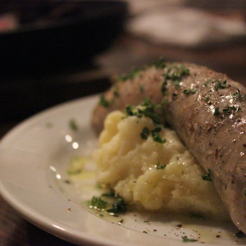 自家製ソーセージ＆マッシュポテト(森のブッチャーズ )