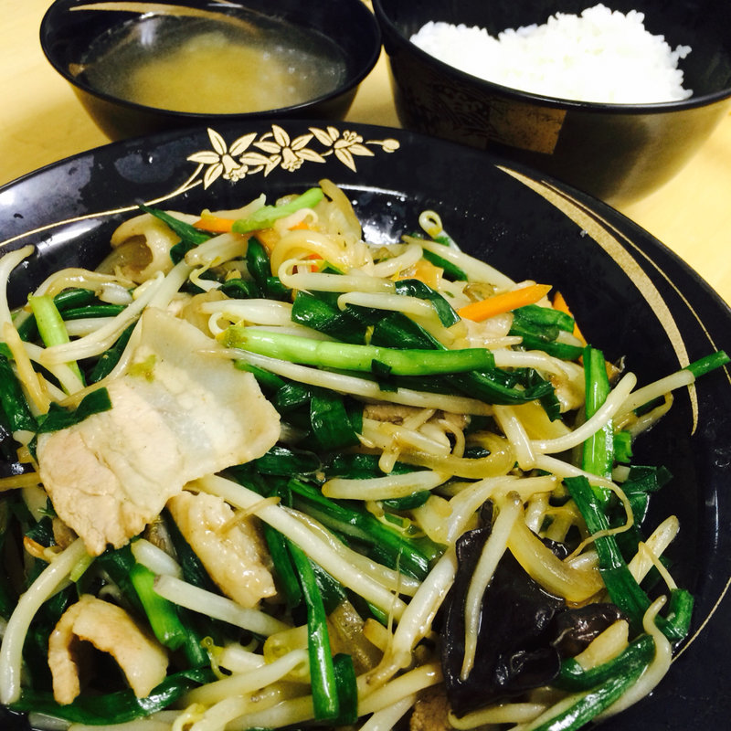 ニラ炒め(紫金飯店 原宿店)